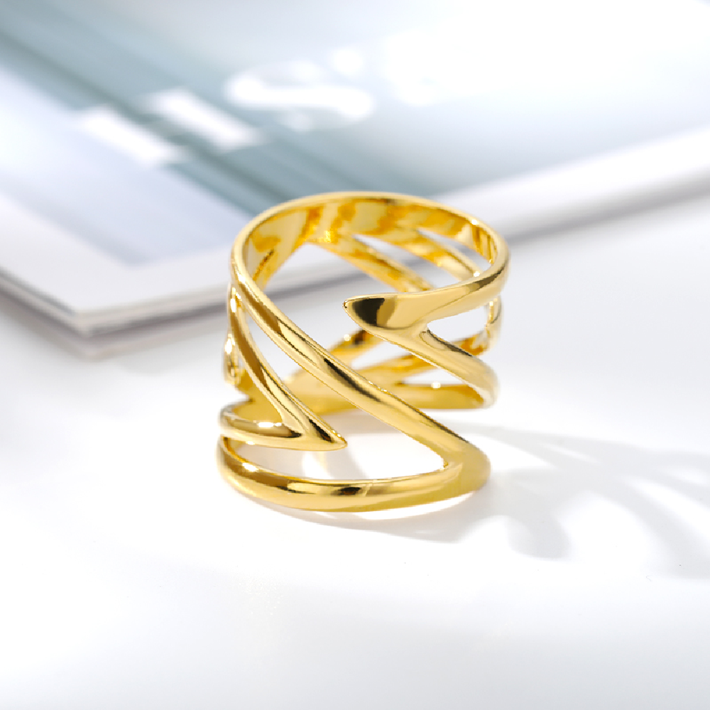 Vintage Geometry Ring | FREE