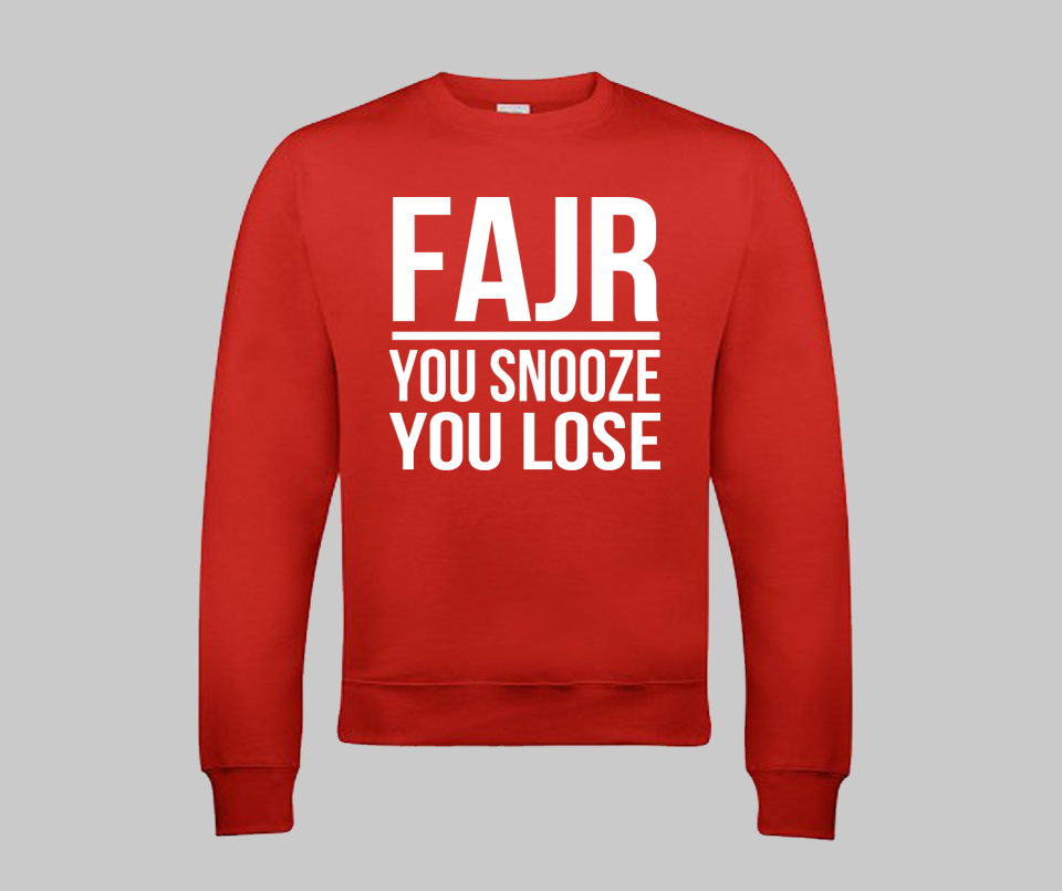 Fajr Sweatshirt - GetDawah Muslim Clothing