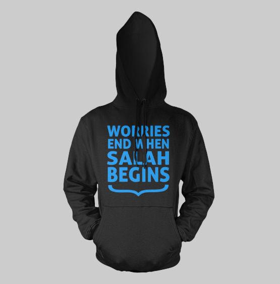 When Salah Begins Hoodie - GetDawah Muslim Clothing