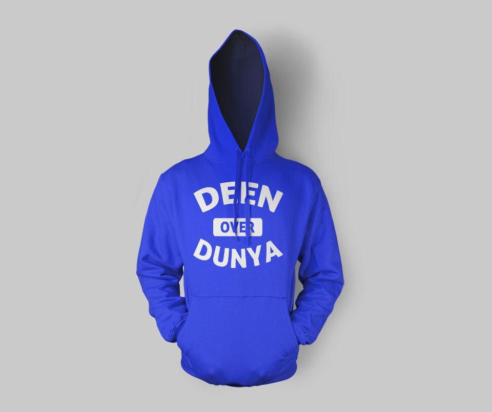 Deen Over Dunya - Islamic Hoodie | GetDawah
