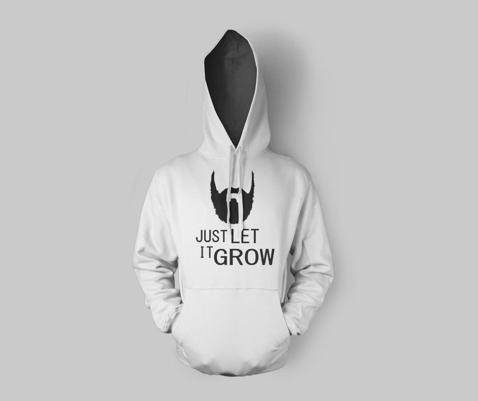 Just Let It Grow Hoodie - GetDawah Muslim Clothing