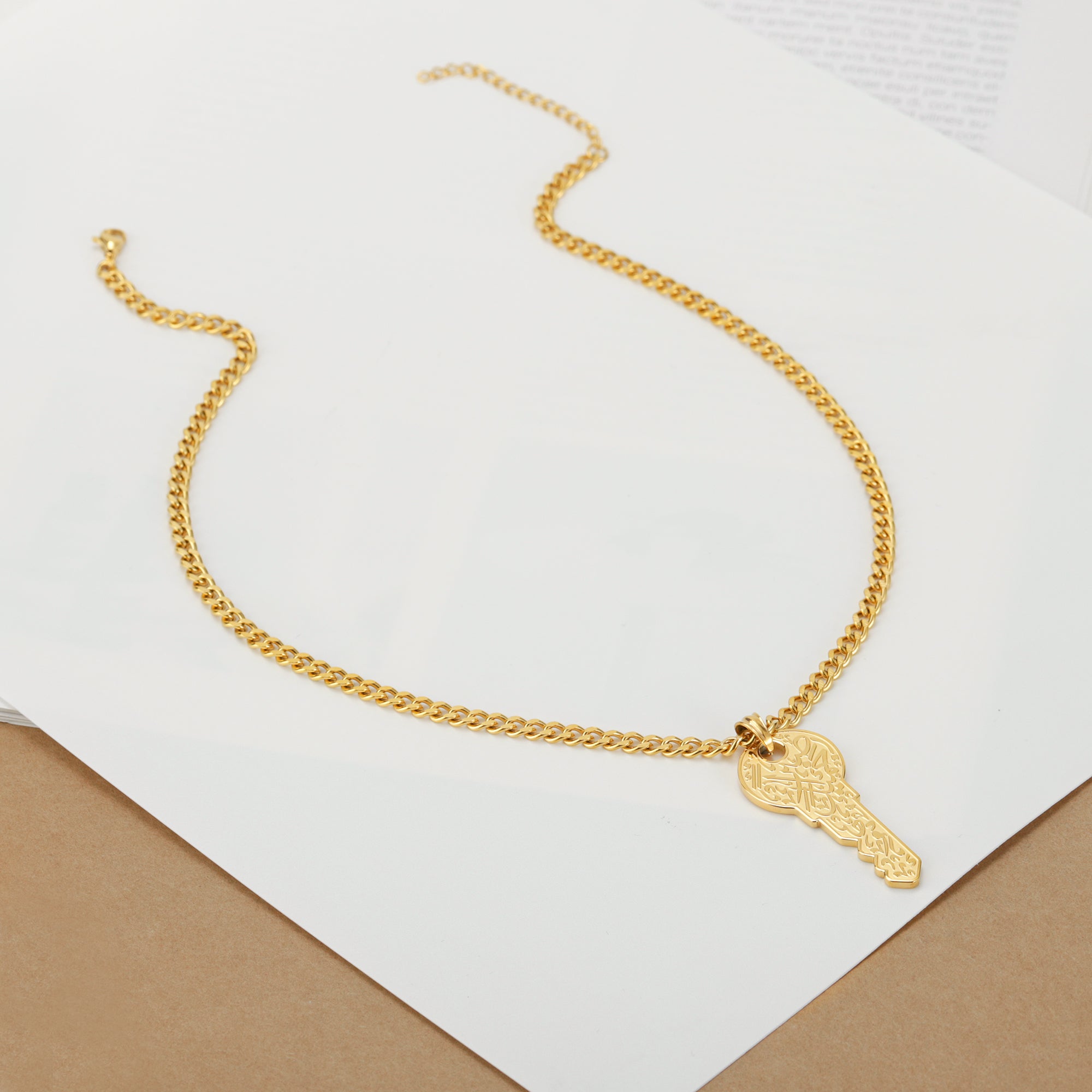 Key Pendant Necklace | Patience Necklace | Getdawah