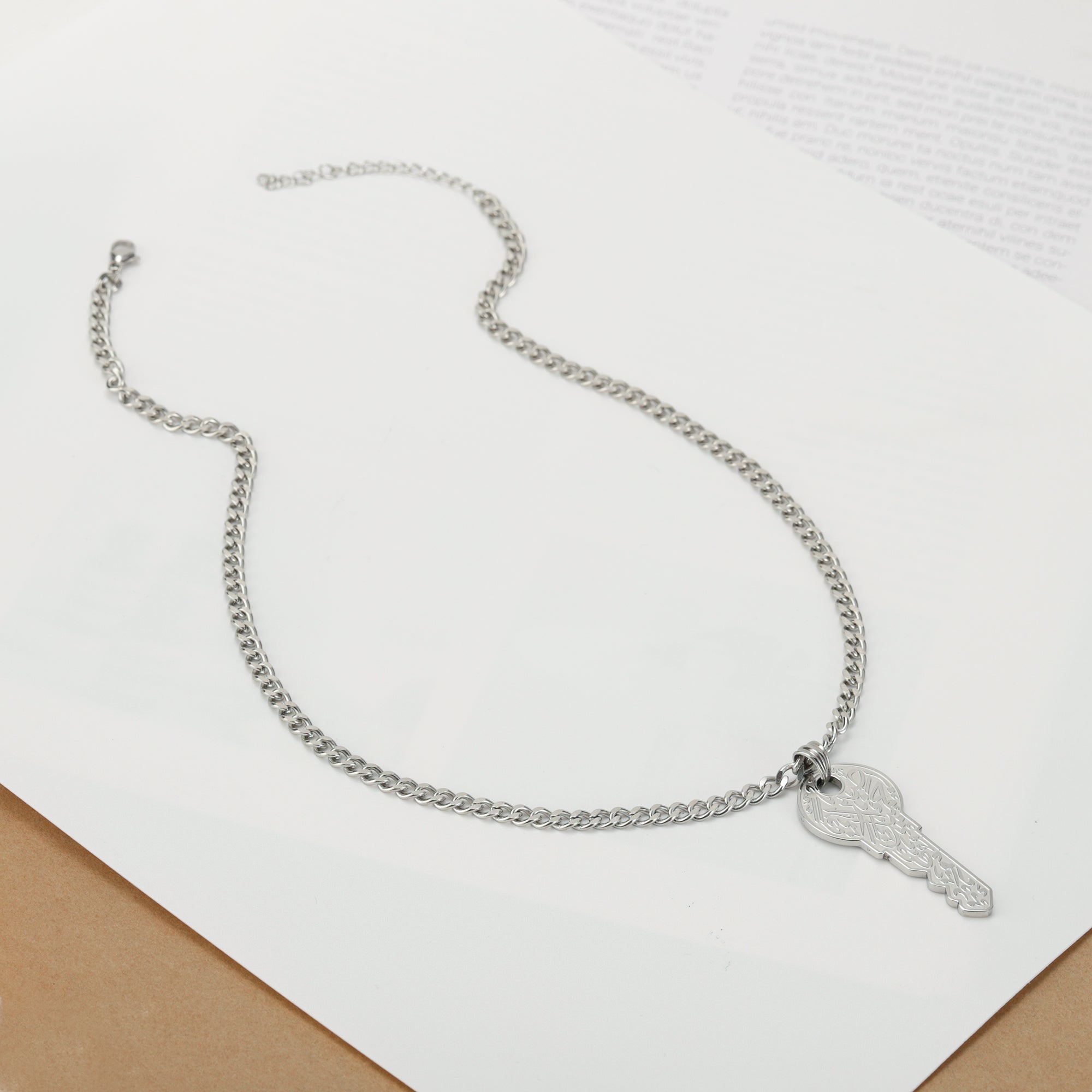 Key Pendant Necklace | Patience Necklace | Getdawah