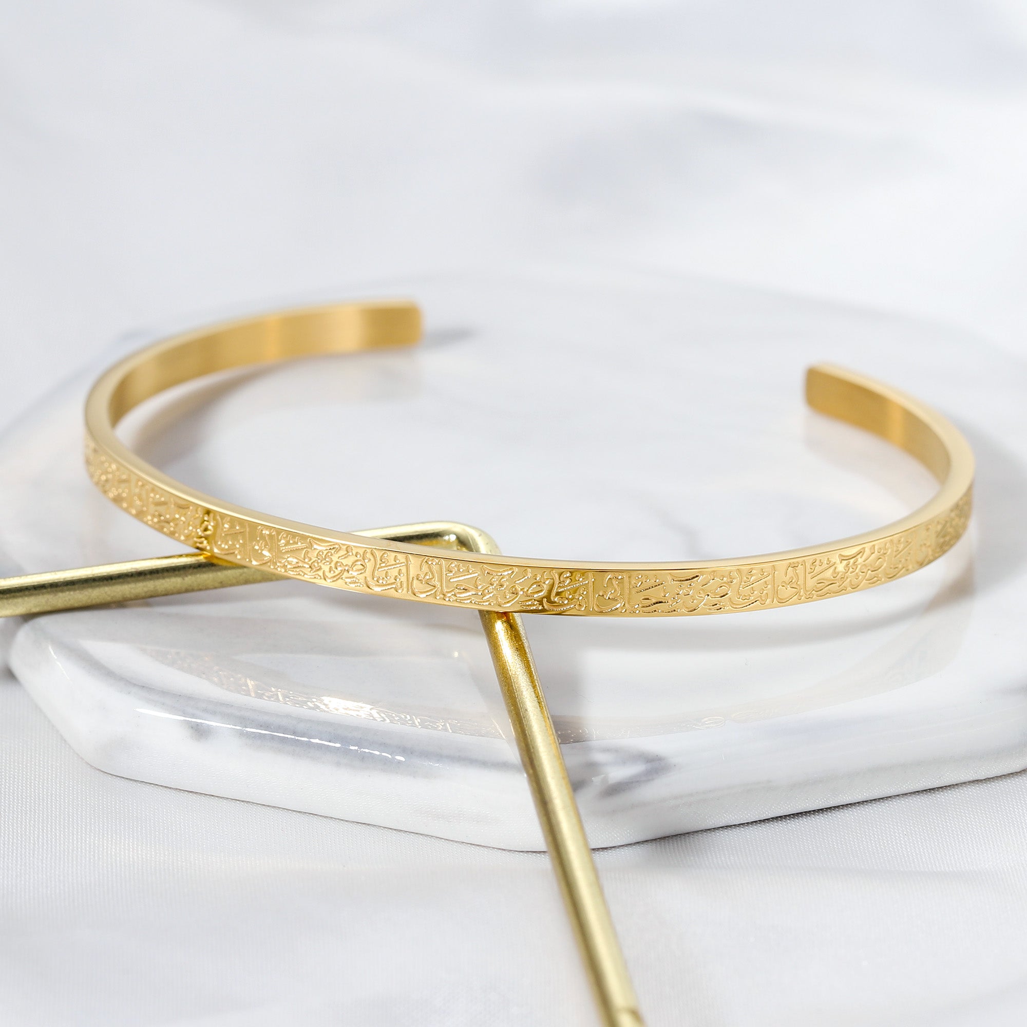 "The Light of my Life" Cuff Bracelet