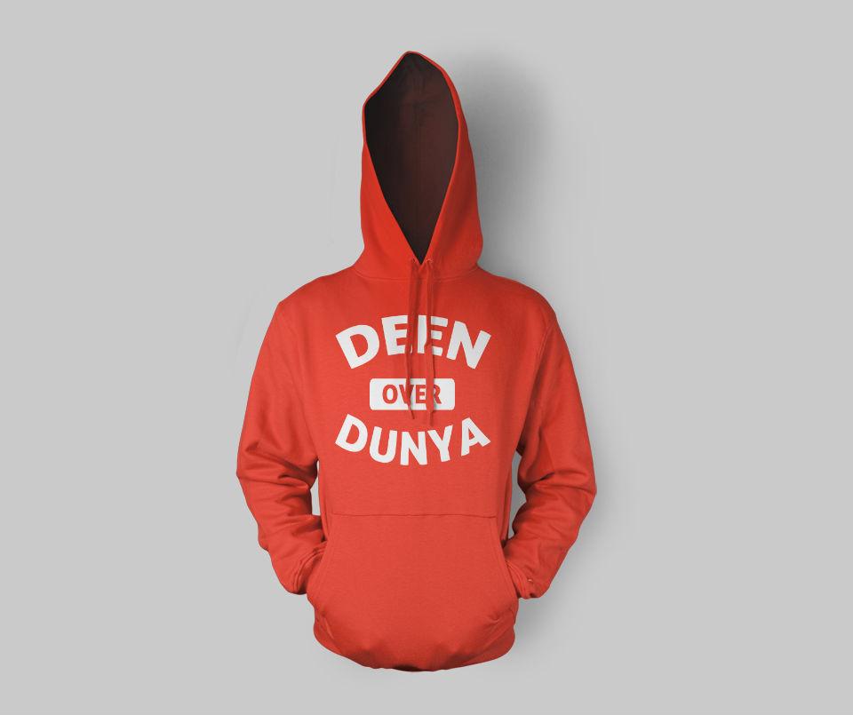 Deen Over Dunya - Islamic Hoodie | GetDawah