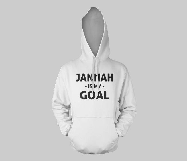 Jannah Is My Goal Hoodie - GetDawah Muslim Clothing