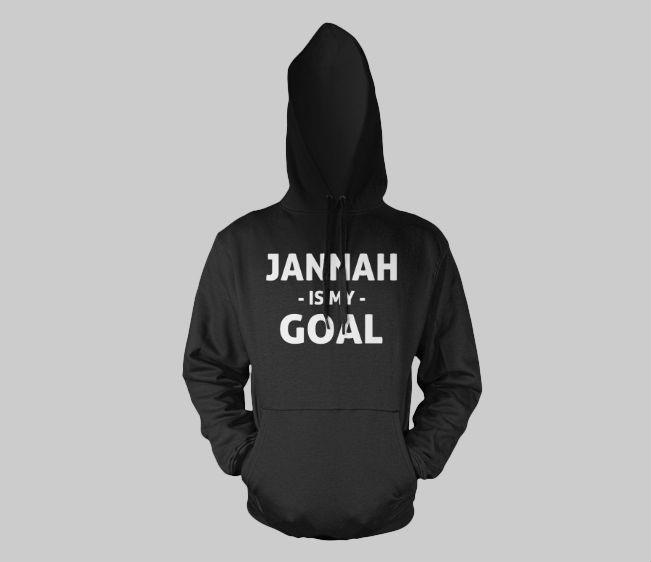 Jannah Is My Goal Hoodie - GetDawah Muslim Clothing