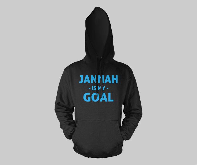 Jannah Is My Goal Hoodie - GetDawah Muslim Clothing