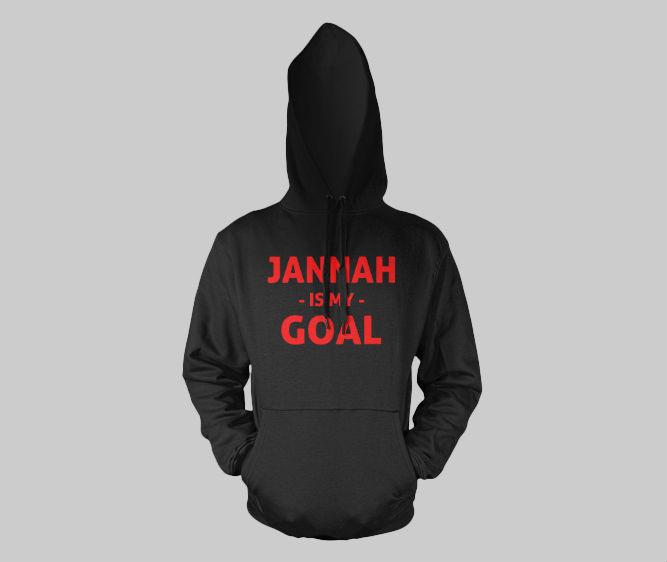 Jannah Is My Goal Hoodie - GetDawah Muslim Clothing