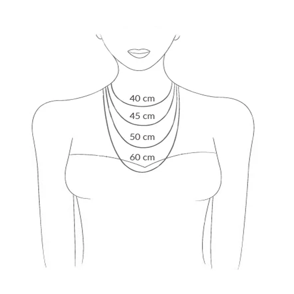 Ready Made Arabic Name Necklace | Fast Delivery