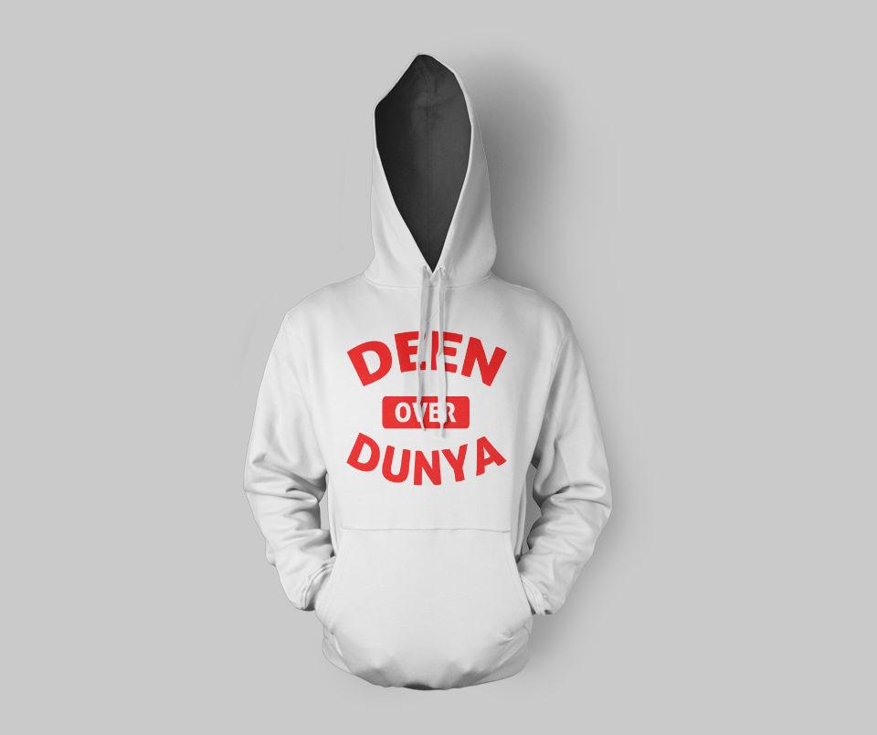 Deen Over Dunya - Islamic Hoodie | GetDawah