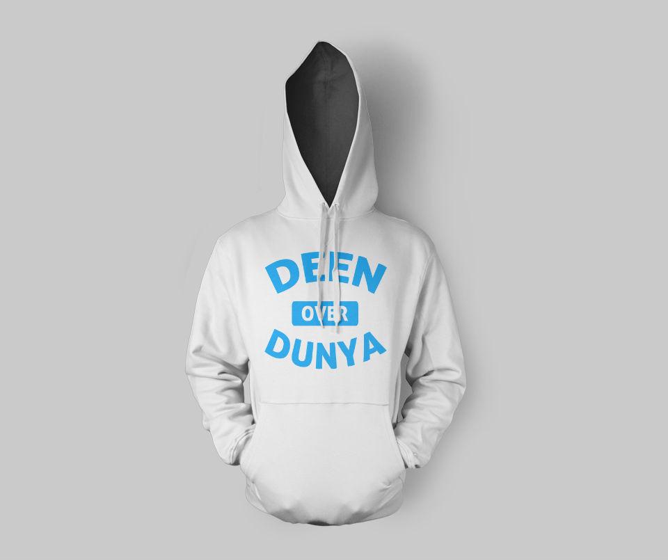 Deen Over Dunya - Islamic Hoodie | GetDawah 