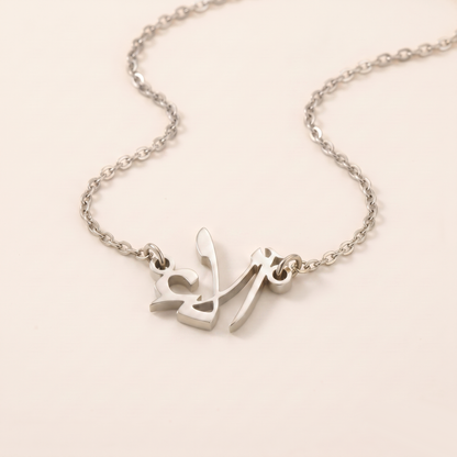 Alaa (آلاء) in Arabic Calligraphy Name Necklace