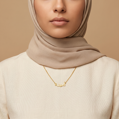 Aamina (أمينة) in arabischer Namenskette