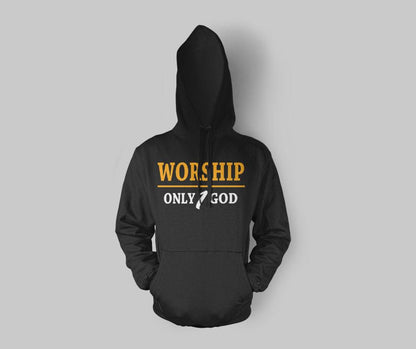 Worship Only 1 God Hoodie - GetDawah Muslim Clothing