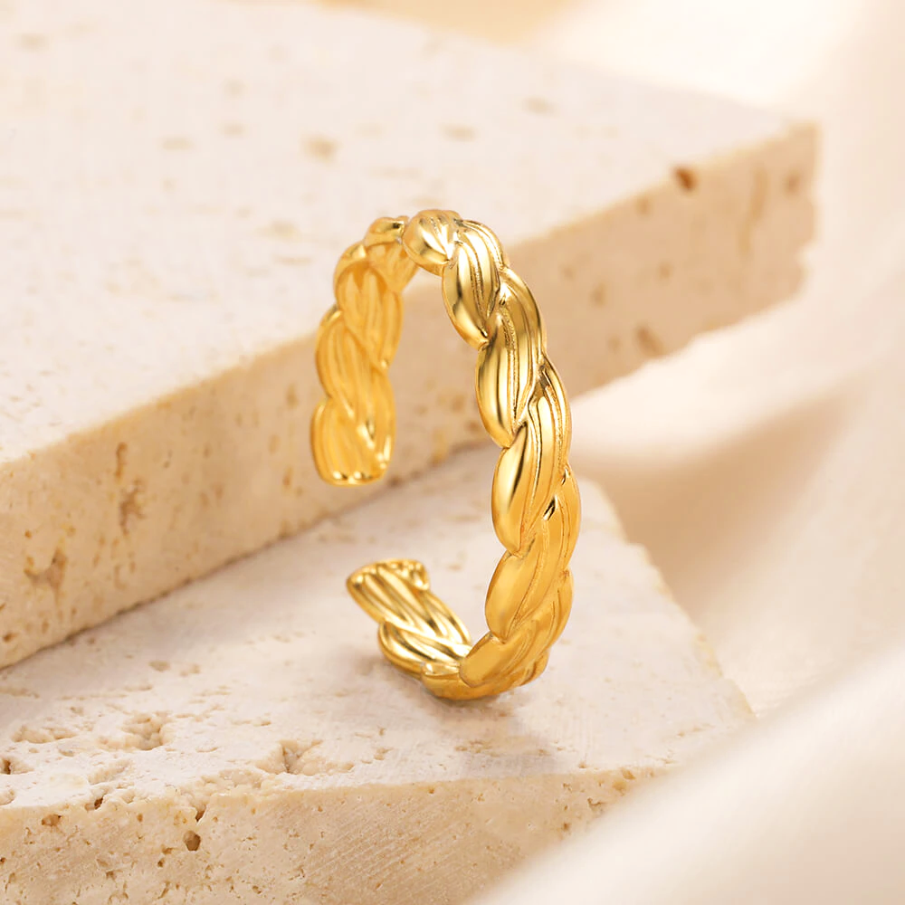 Essential Minimalist Twist Ring