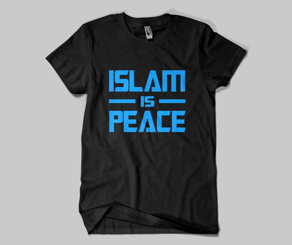 Islam Is Peace T-shirt - GetDawah Muslim Clothing