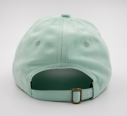 Ibtisam (Smile) Mint Suede Cap - ON CLEARANCE - GetDawah Muslim Clothing