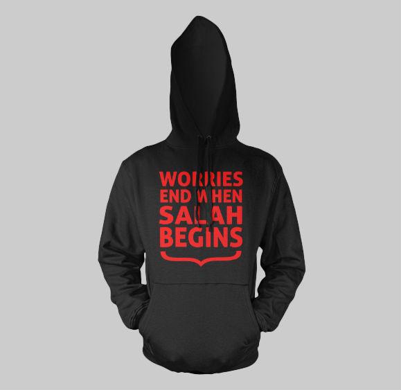 When Salah Begins Hoodie - GetDawah Muslim Clothing