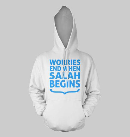 When Salah Begins Hoodie - GetDawah Muslim Clothing