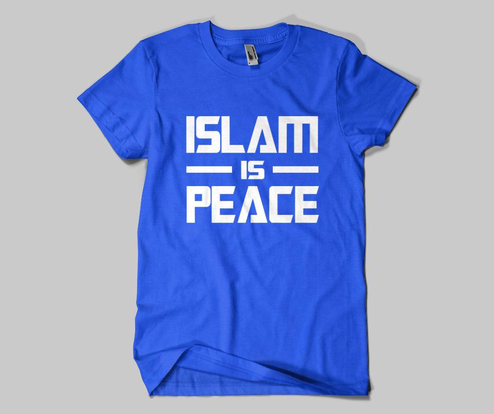 Islam Is Peace T-shirt - GetDawah Muslim Clothing