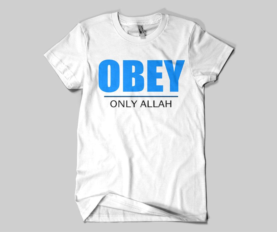 Obey Only Allah T-shirt - GetDawah Muslim Clothing