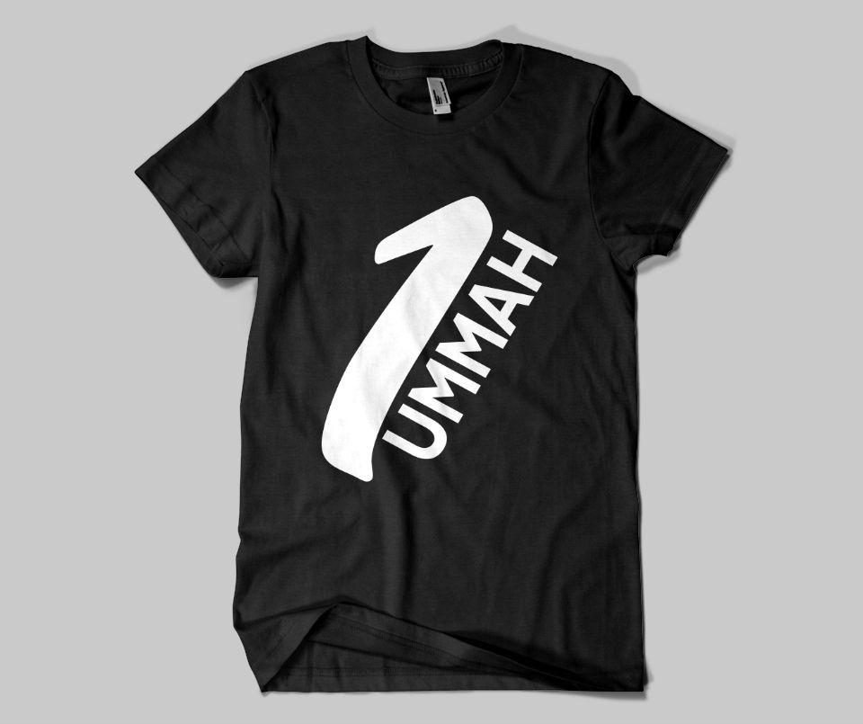1 Ummah Islamic T-Shirt | Custom T-Shirts | Getdawah