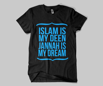 Islam Is My Deen T-shirt - GetDawah Muslim Clothing