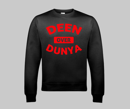 Deen Over Dunya Sweatshirt - GetDawah Muslim Clothing