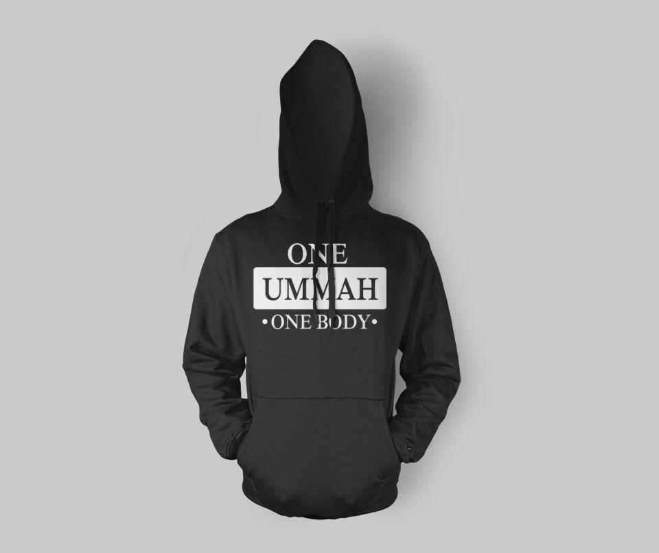 One Ummah One Body Hoodie - GetDawah Muslim Clothing