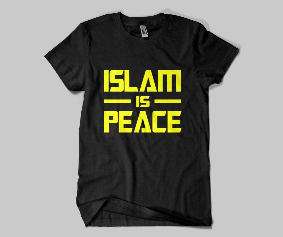 Islam Is Peace T-shirt - GetDawah Muslim Clothing
