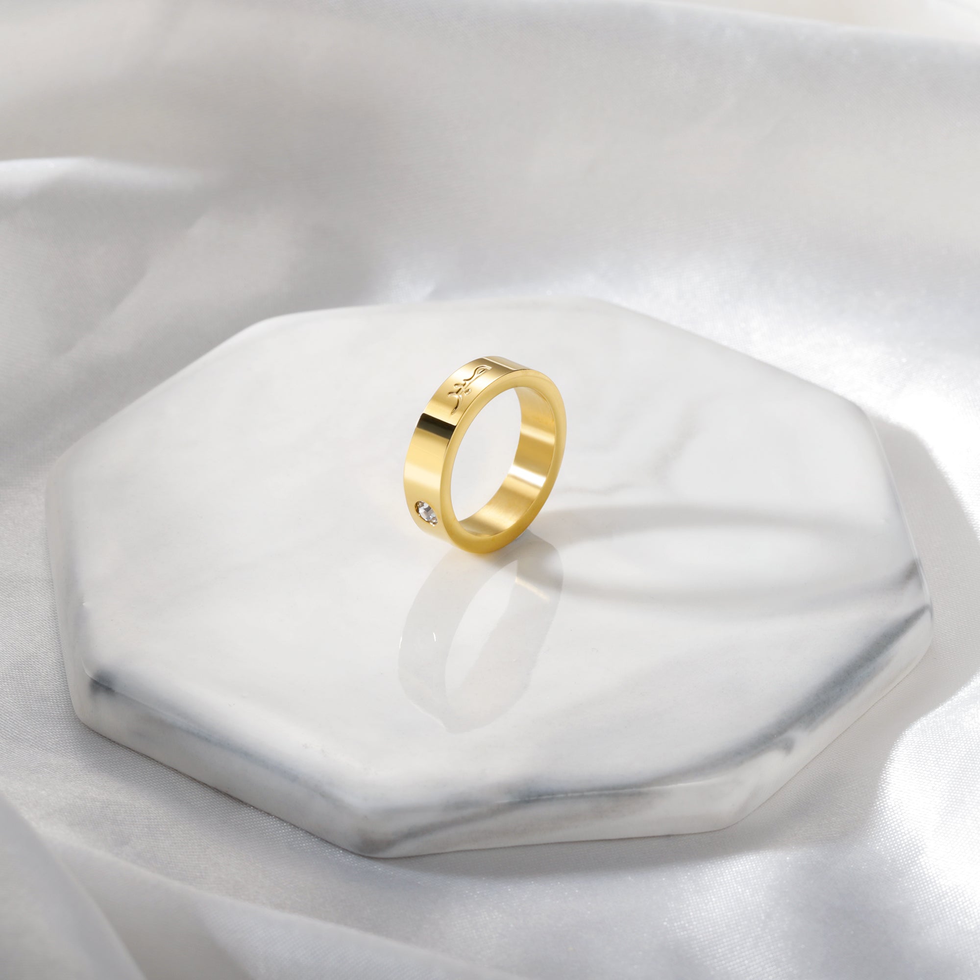 Diamant-Säbelring | Damen
