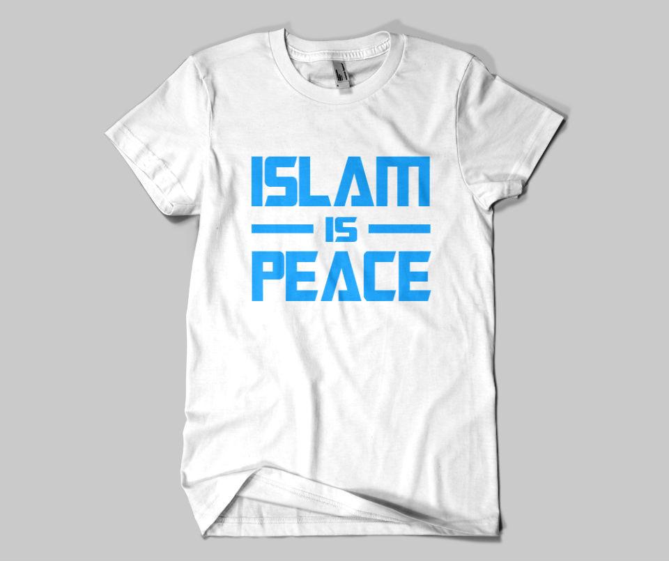 Islam Is Peace T-shirt - GetDawah Muslim Clothing