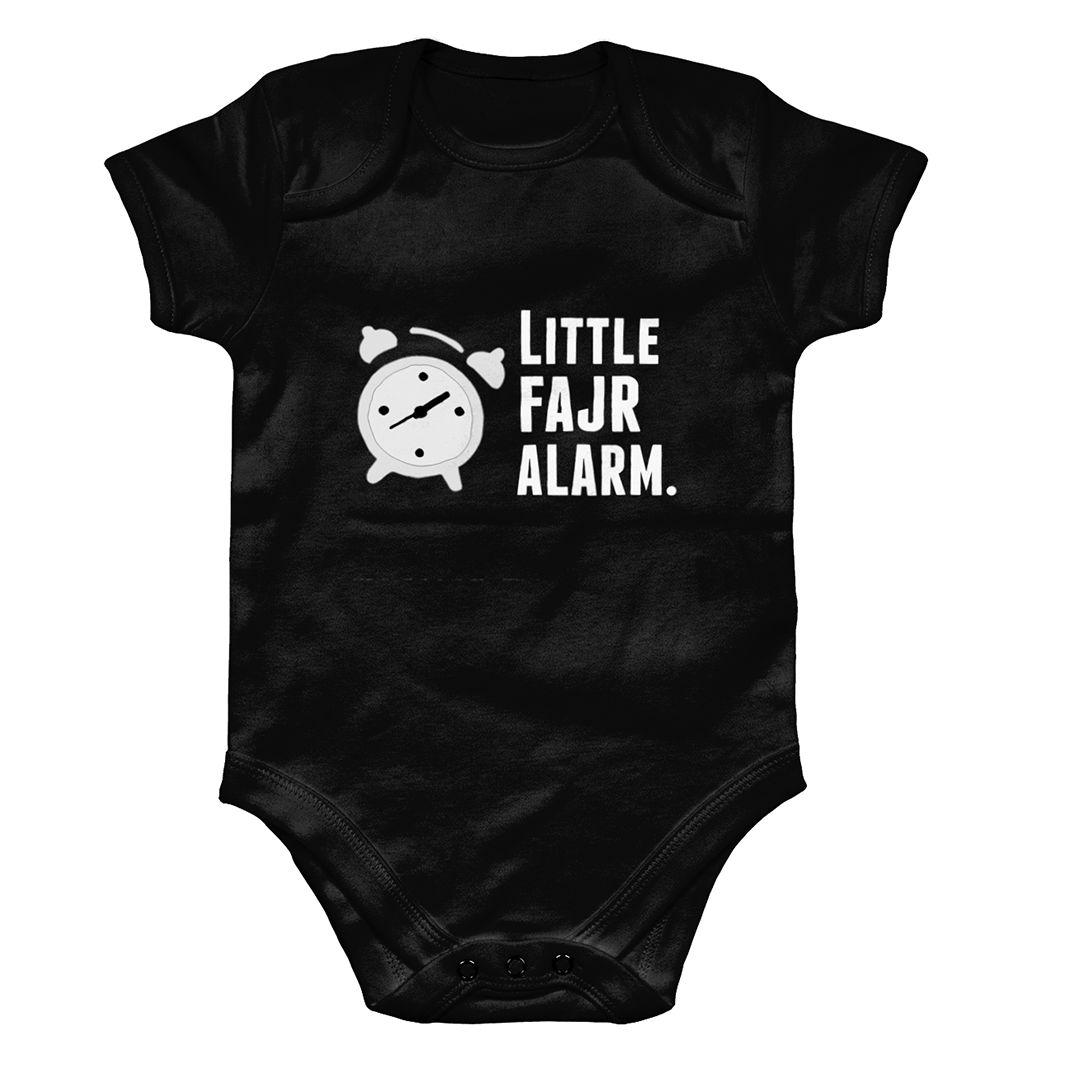 Little Fajr Alarm - Baby Grow - GetDawah Muslim Clothing