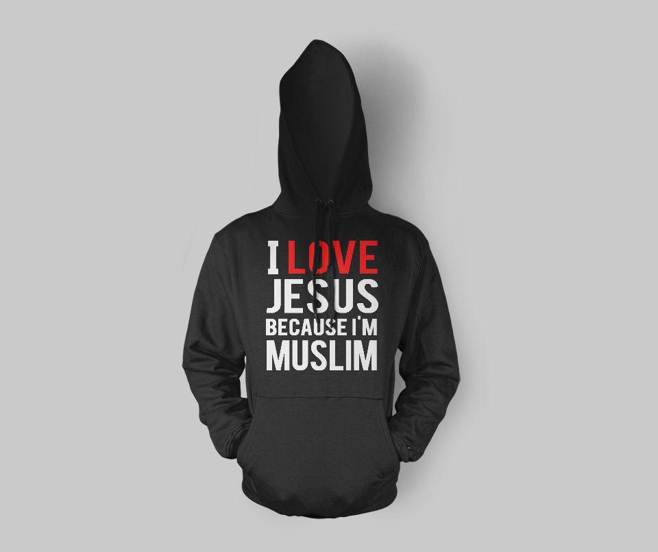 Islam &amp; Jesus Hoodie - GetDawah Muslim Clothing