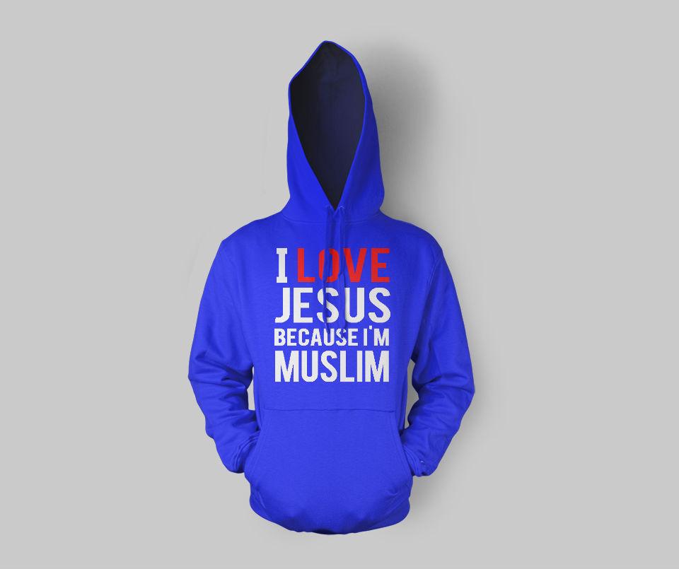 Islam &amp; Jesus Hoodie - GetDawah Muslim Clothing