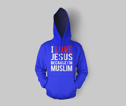 Islam &amp; Jesus Hoodie - GetDawah Muslim Clothing