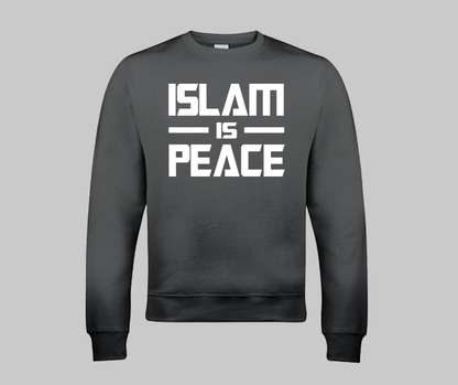 Islam Is Peace Sweatshirt - GetDawah Muslim Clothing