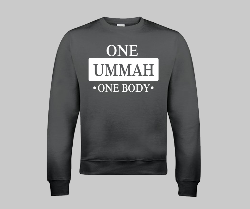 One ummah one body Sweatshirt - GetDawah Muslim Clothing