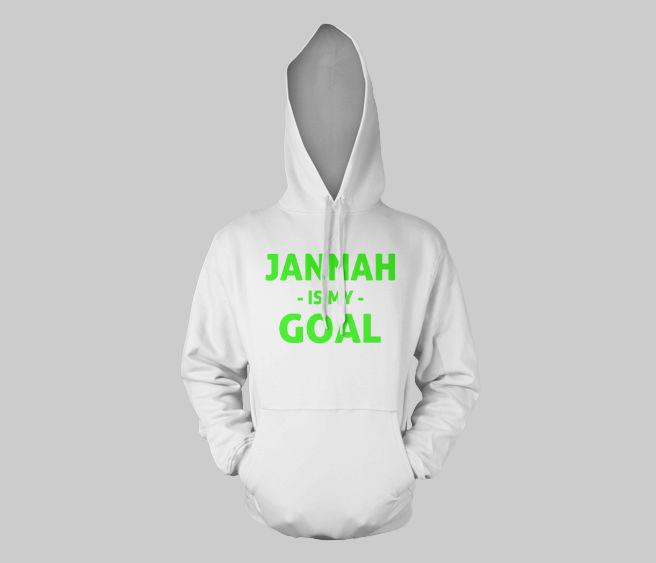 Jannah Is My Goal Hoodie - GetDawah Muslim Clothing