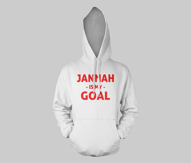 Jannah Is My Goal Hoodie - GetDawah Muslim Clothing