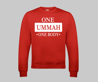 One ummah one body Sweatshirt - GetDawah Muslim Clothing