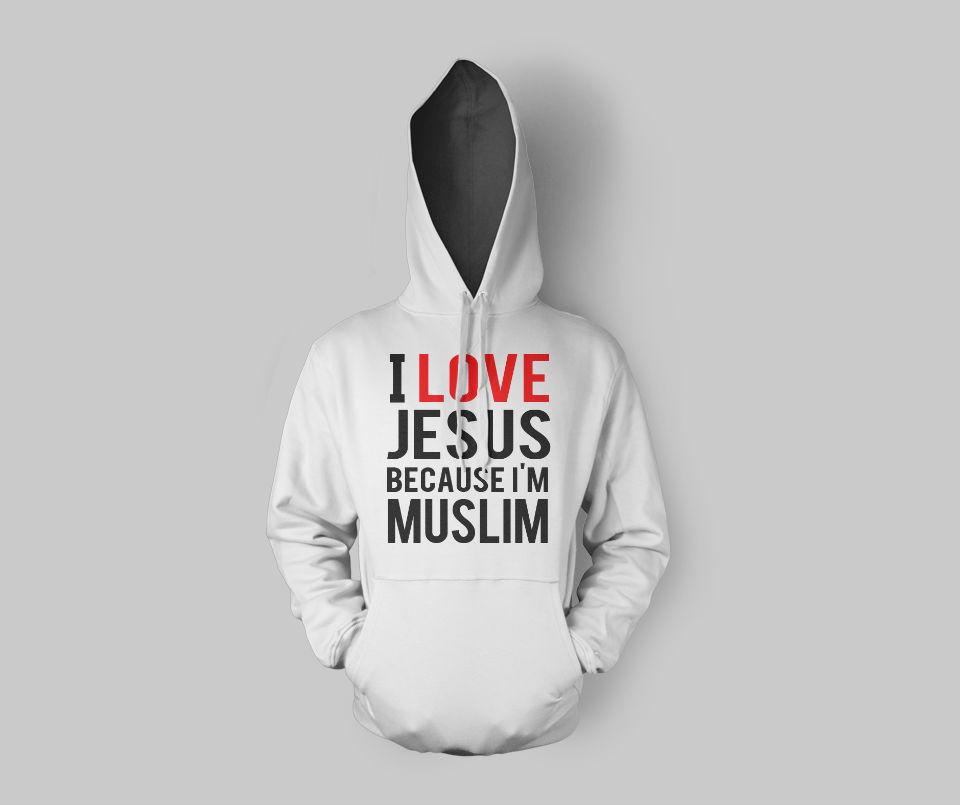 Islam &amp; Jesus Hoodie - GetDawah Muslim Clothing
